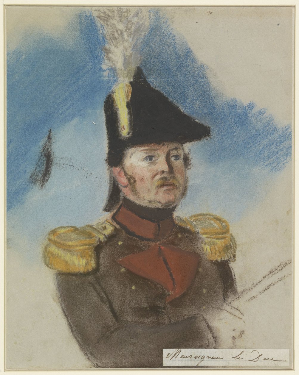 Porträtt av Bernard, hertig av Saxe-Weimar av Jacob Joseph Eeckhout