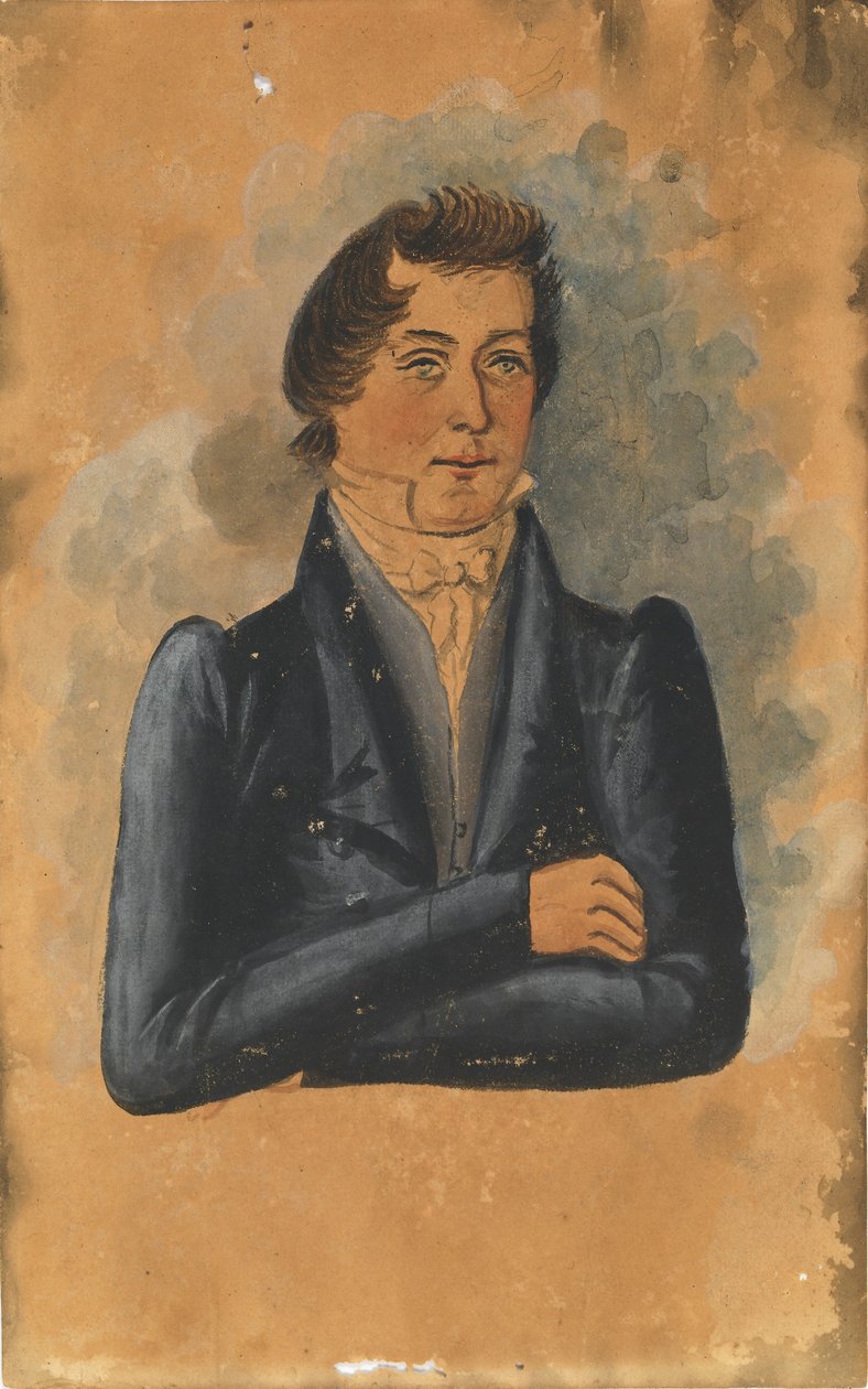 Porträtt av en man av Jacob Maentel