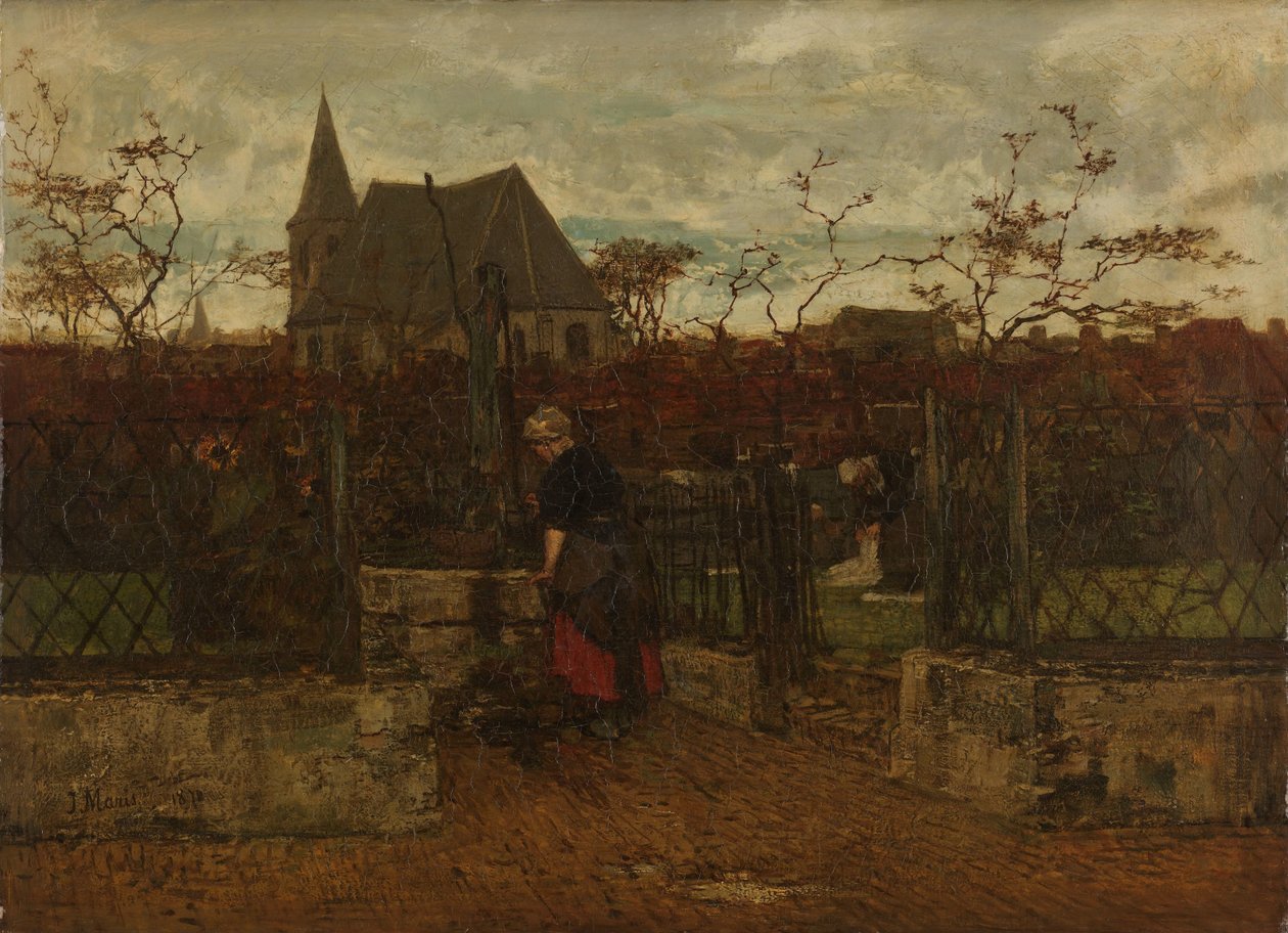 Ett blekningsfält av Jacob Maris