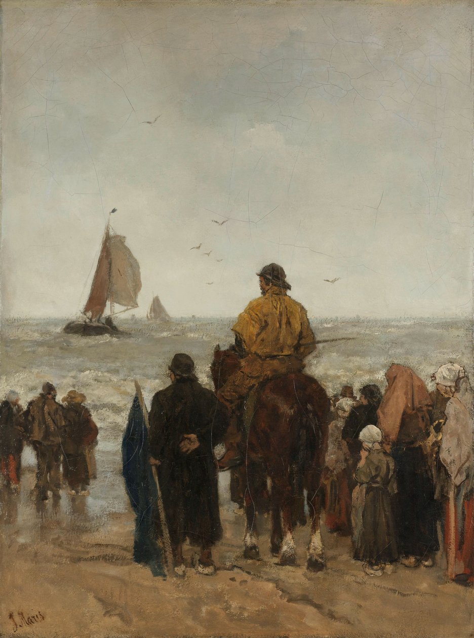 Båtarnas ankomst Båtarnas ankomst av Jacob Maris