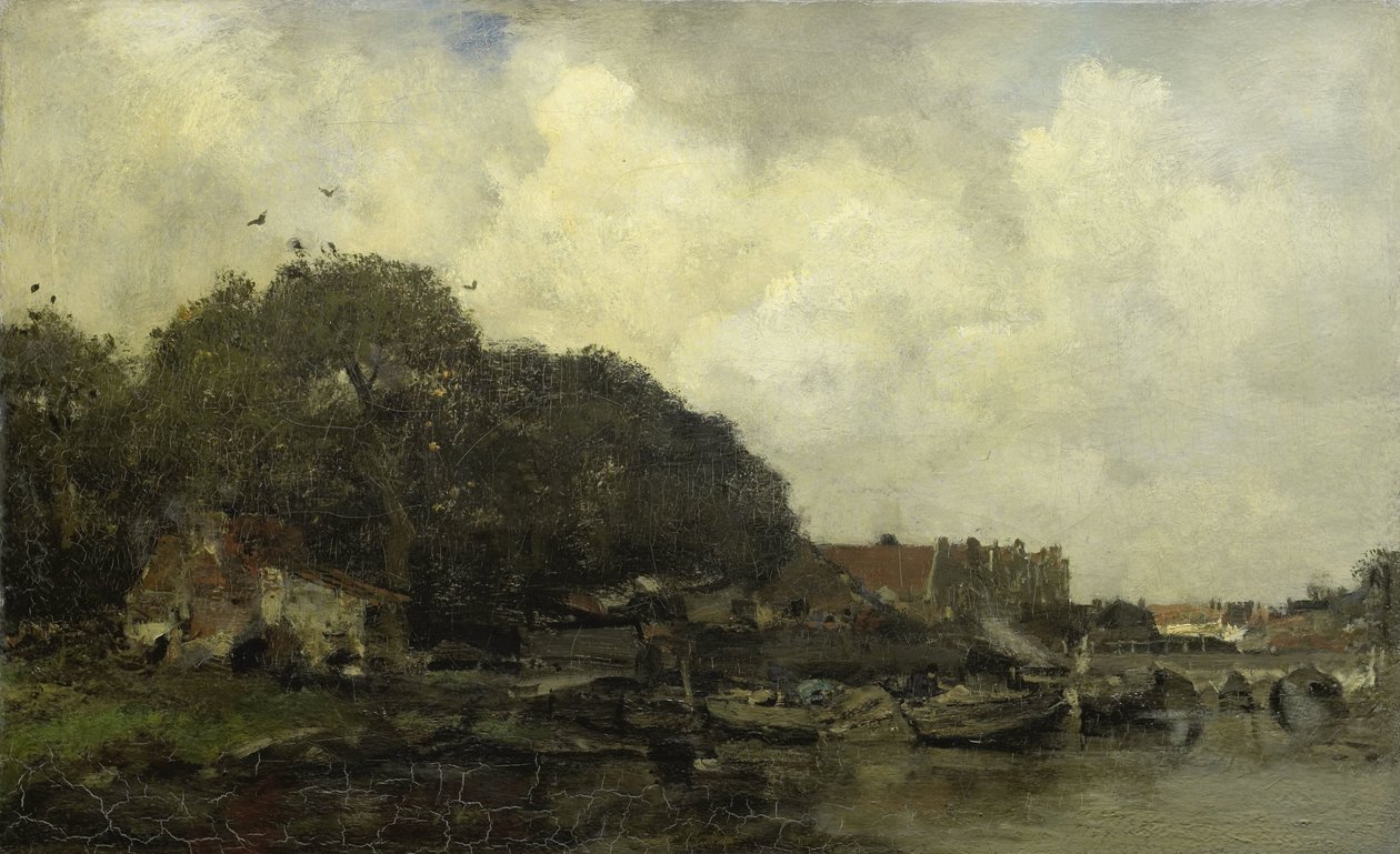 Utsikt över hamnen av Jacob Maris