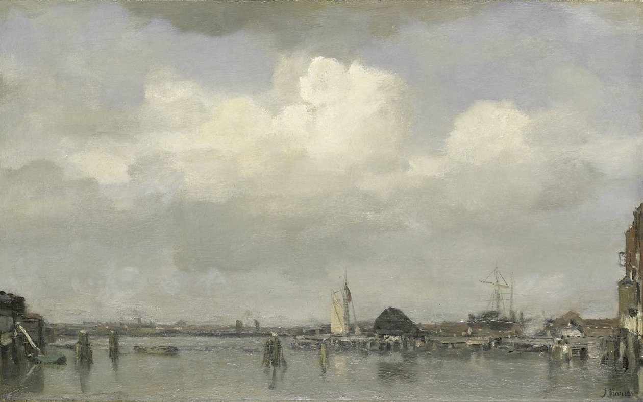 Utsikt över hamnen av Jacob Maris