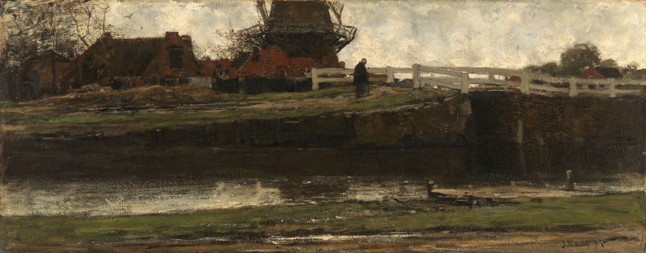 Den trunkerade väderkvarnen Den avskurna kvarnen av Jacob Maris