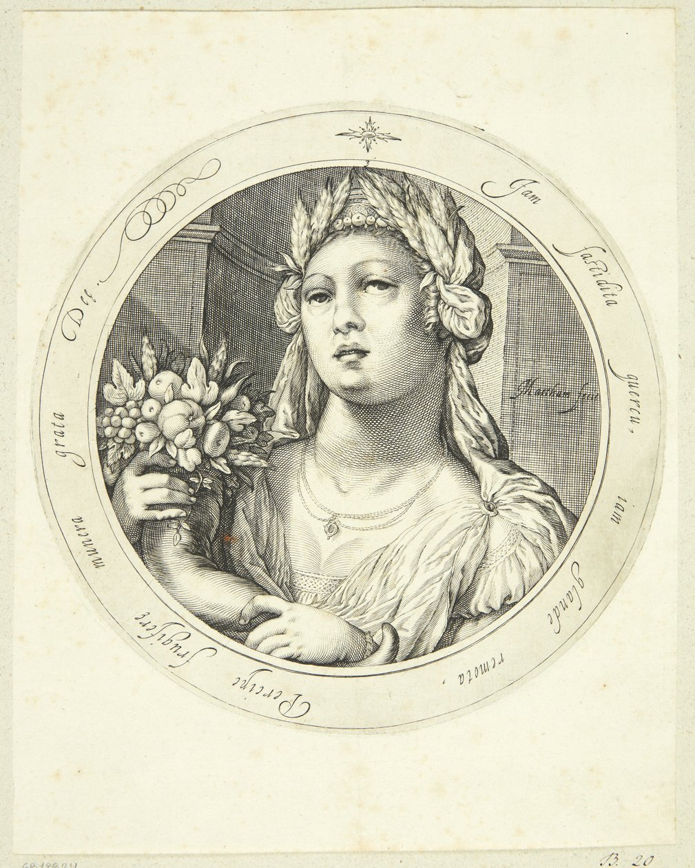 Ceres av Jacob Matham