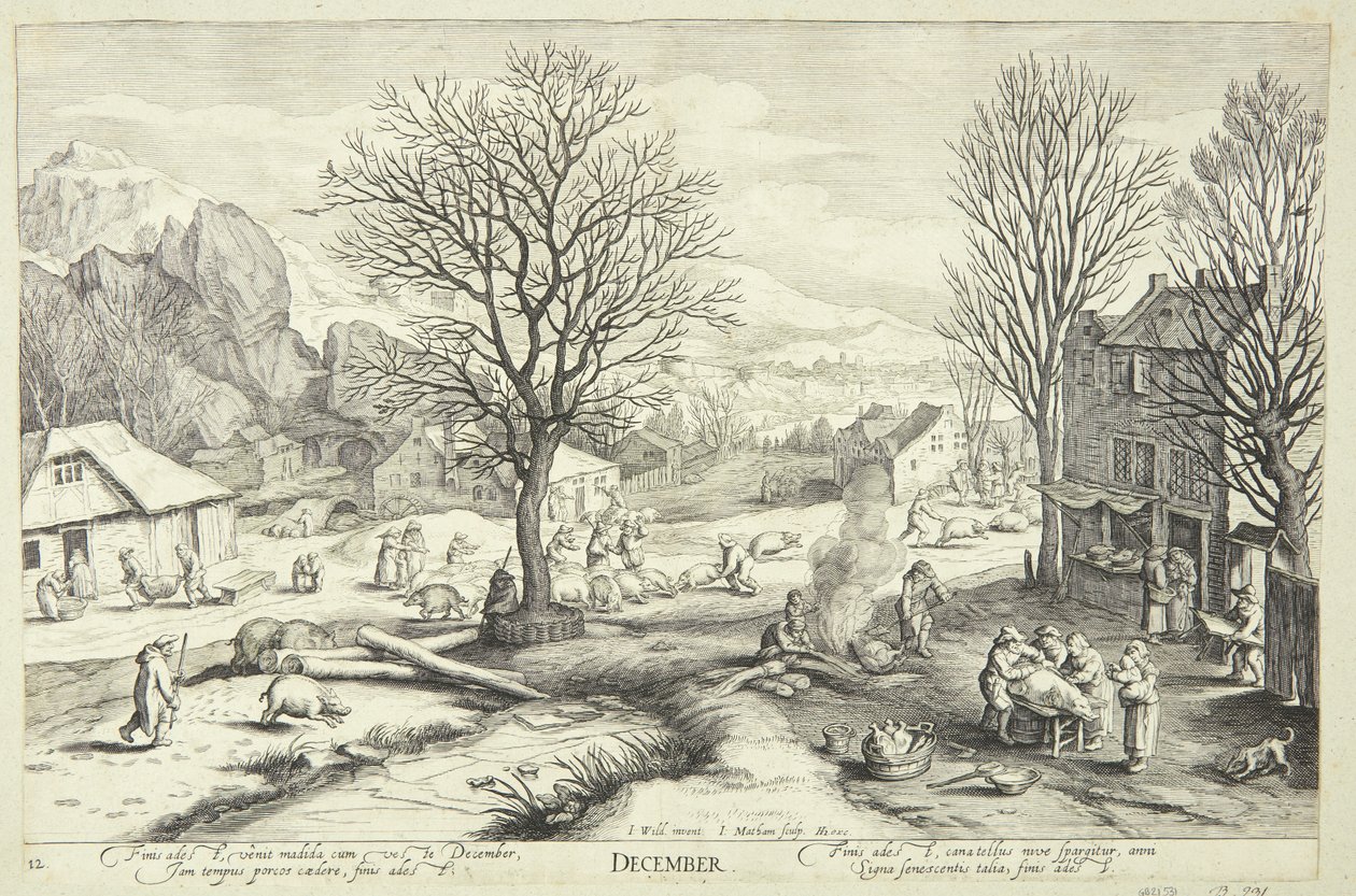 december av Jacob Matham