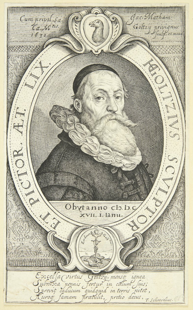 Hendrick Goltzius av Jacob Matham
