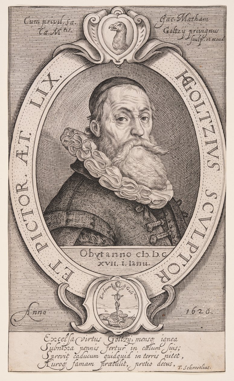Hendrick Goltzius av Jacob Matham