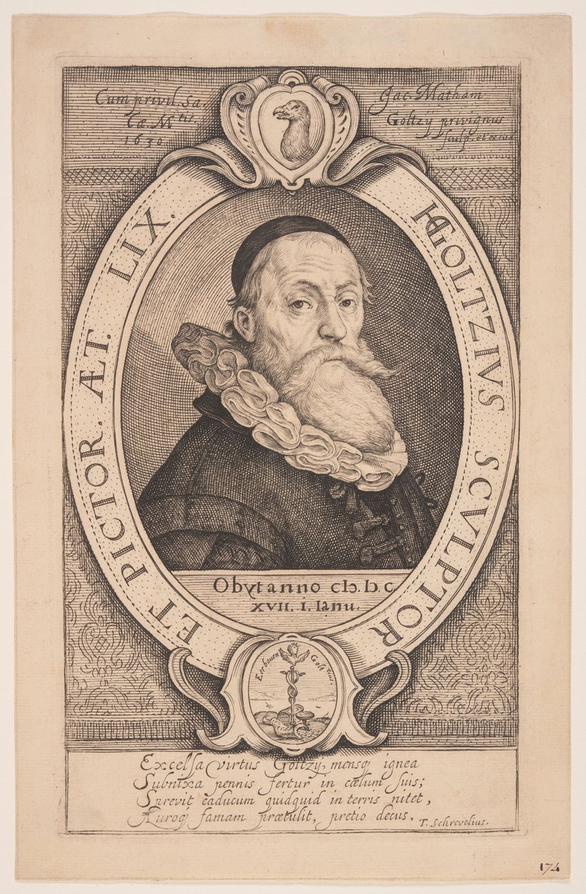 Hendrick Goltzius av Jacob Matham