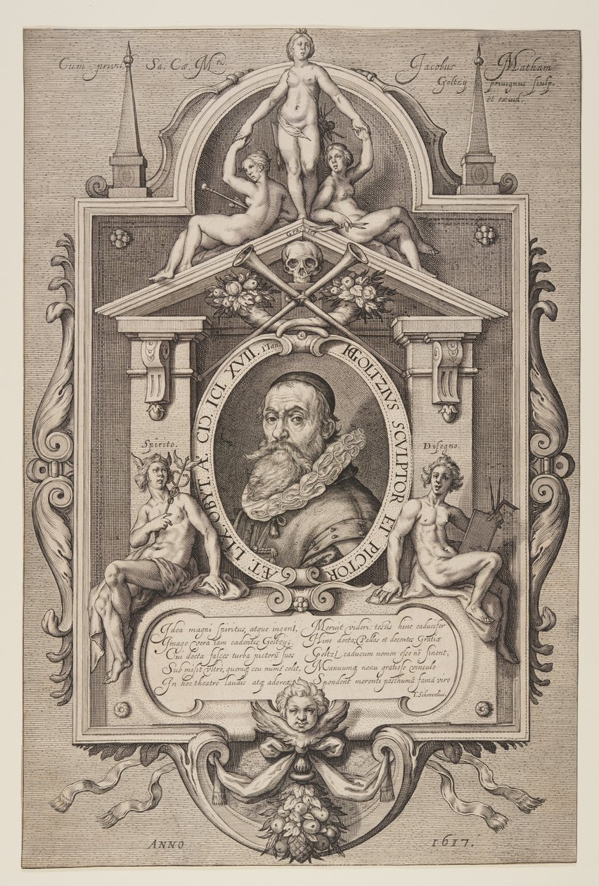 Hendrick Goltzius av Jacob Matham