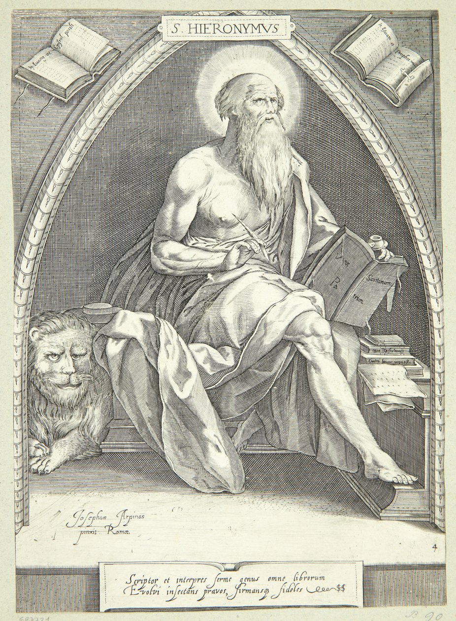 Kyrkofäderna av Jacob Matham