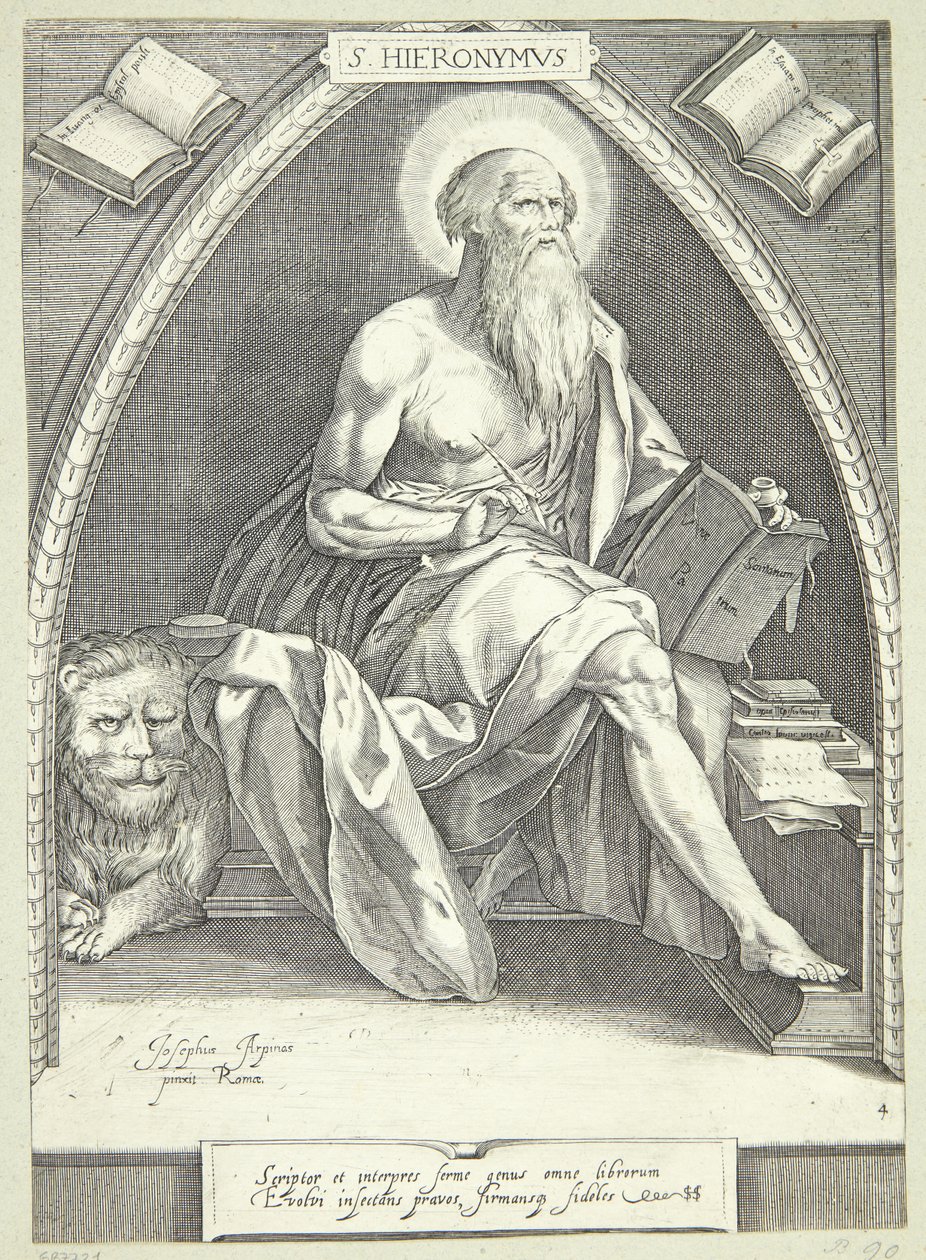 Kyrkofäderna av Jacob Matham