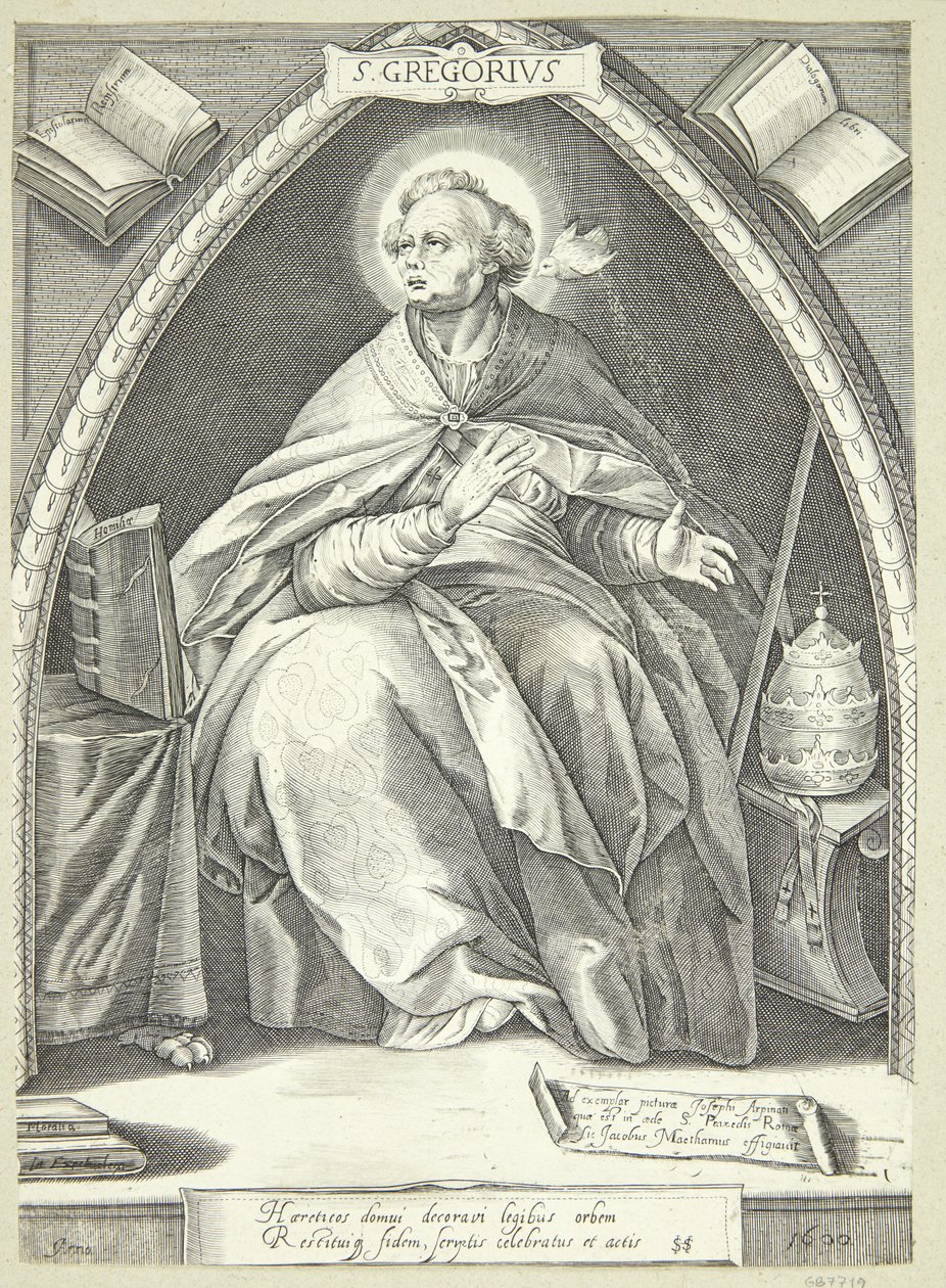 Kyrkofäderna av Jacob Matham