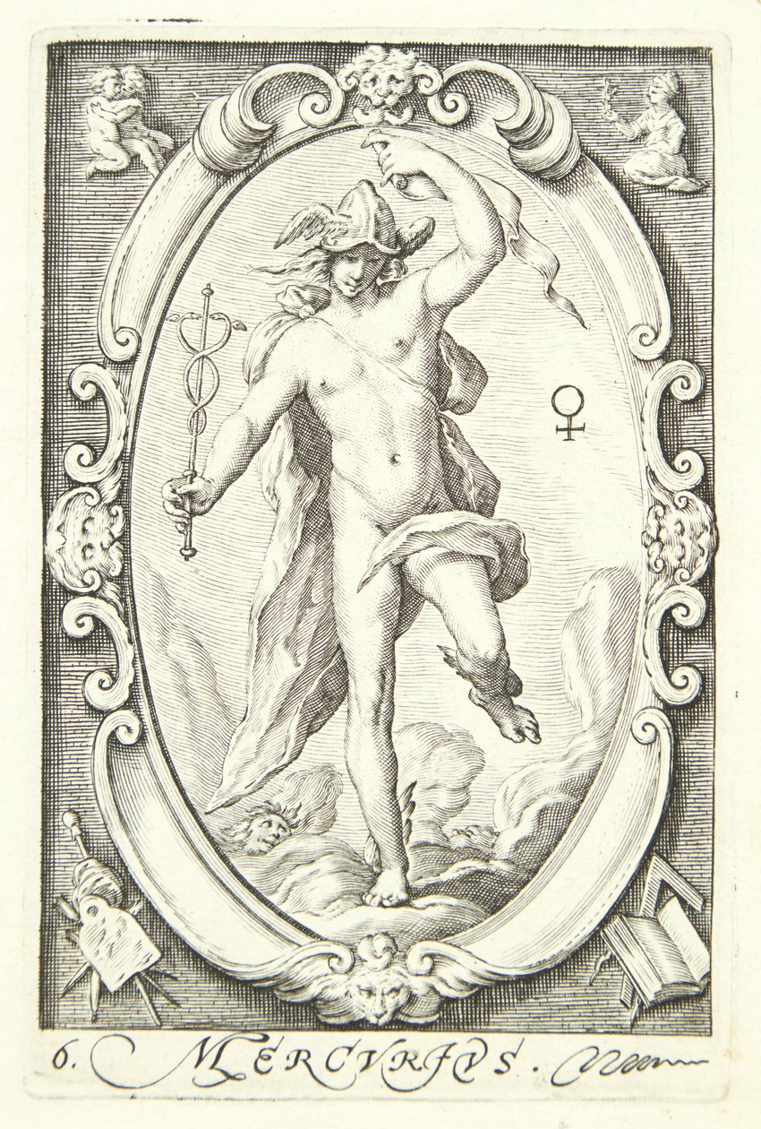 Merkurius av Jacob Matham