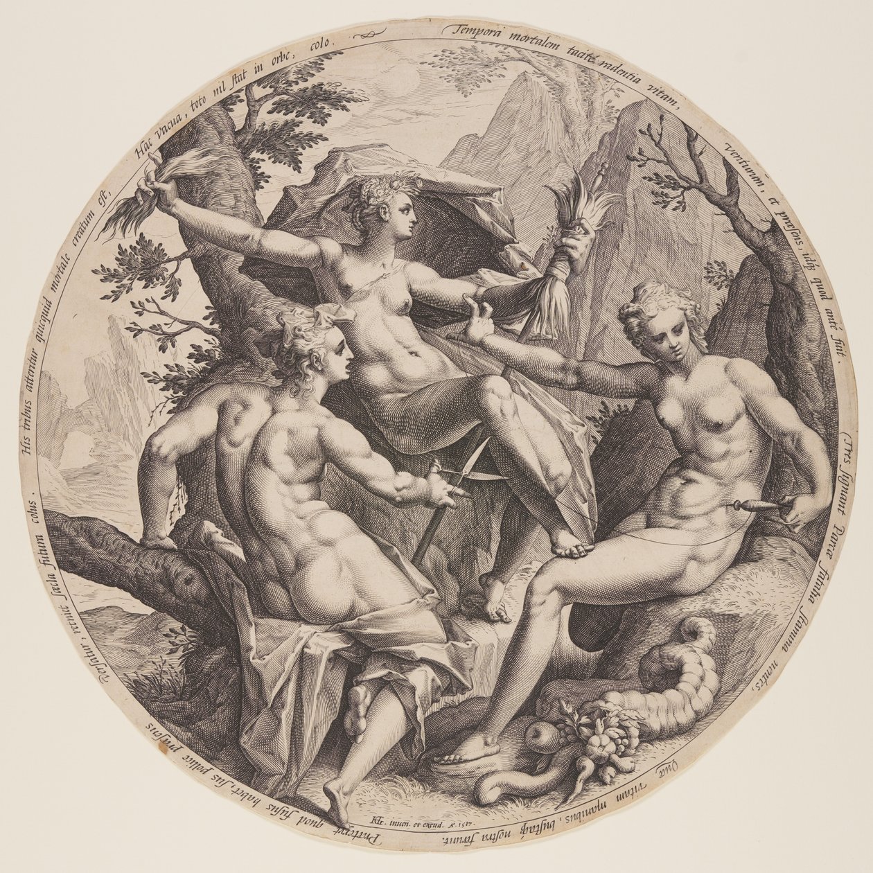 De tre ödena av Jacob Matham