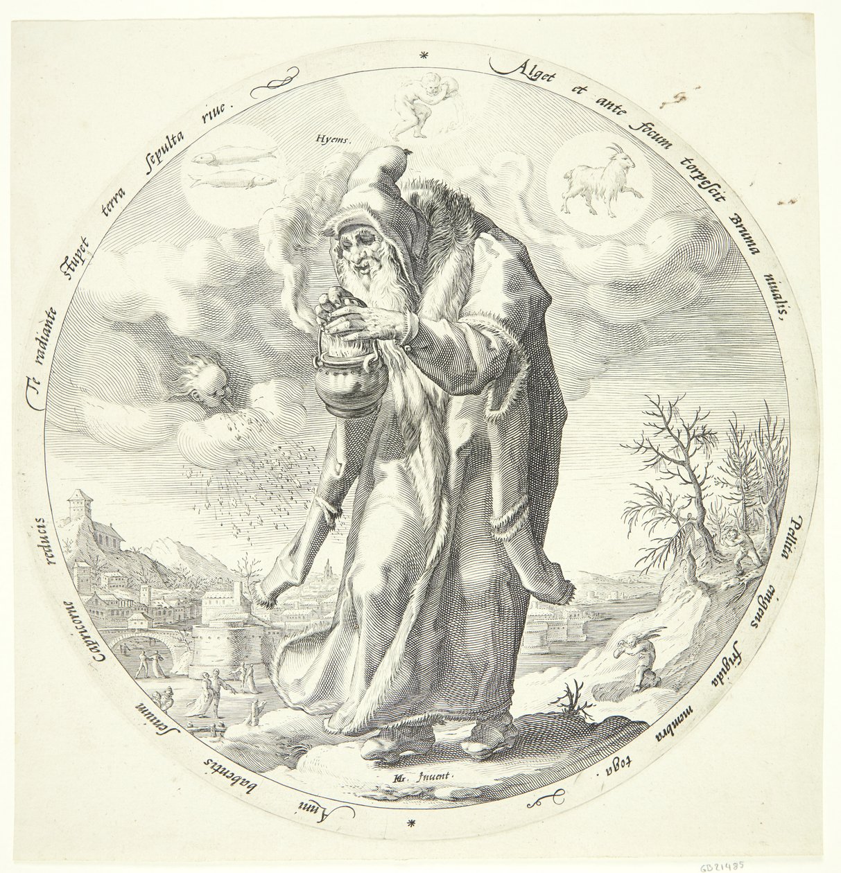 Vinter av Jacob Matham