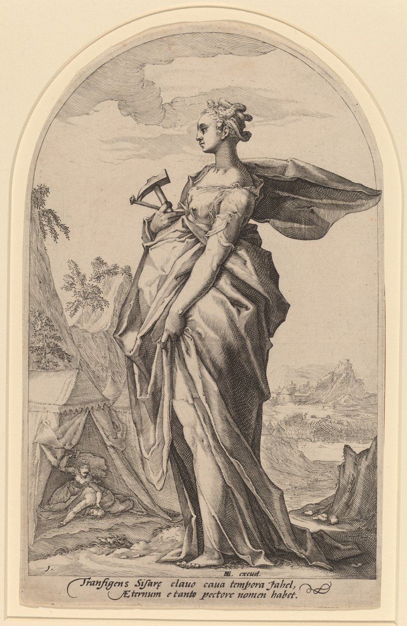 Fängelse & Sis av Jacob Matham after Hendrik Goltzius