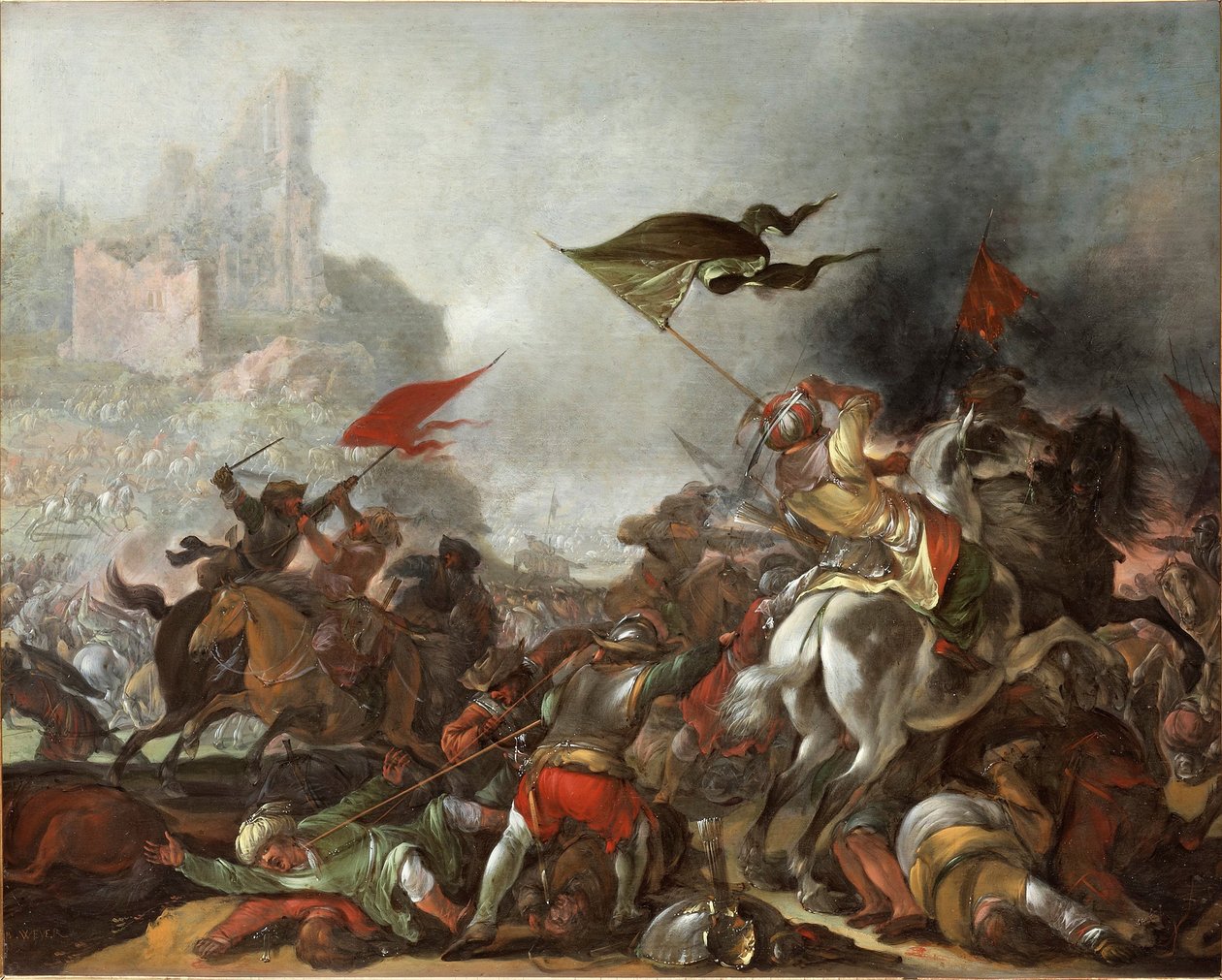 Turkiska kriget av Jacob Matthias Weyer