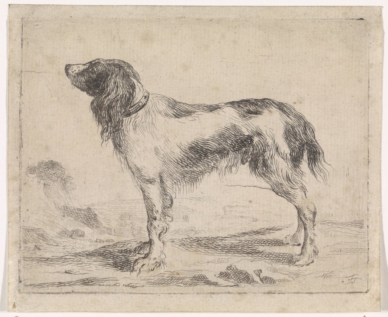 stående hund Hundar (serietitel) av Jacob Toorenvliet