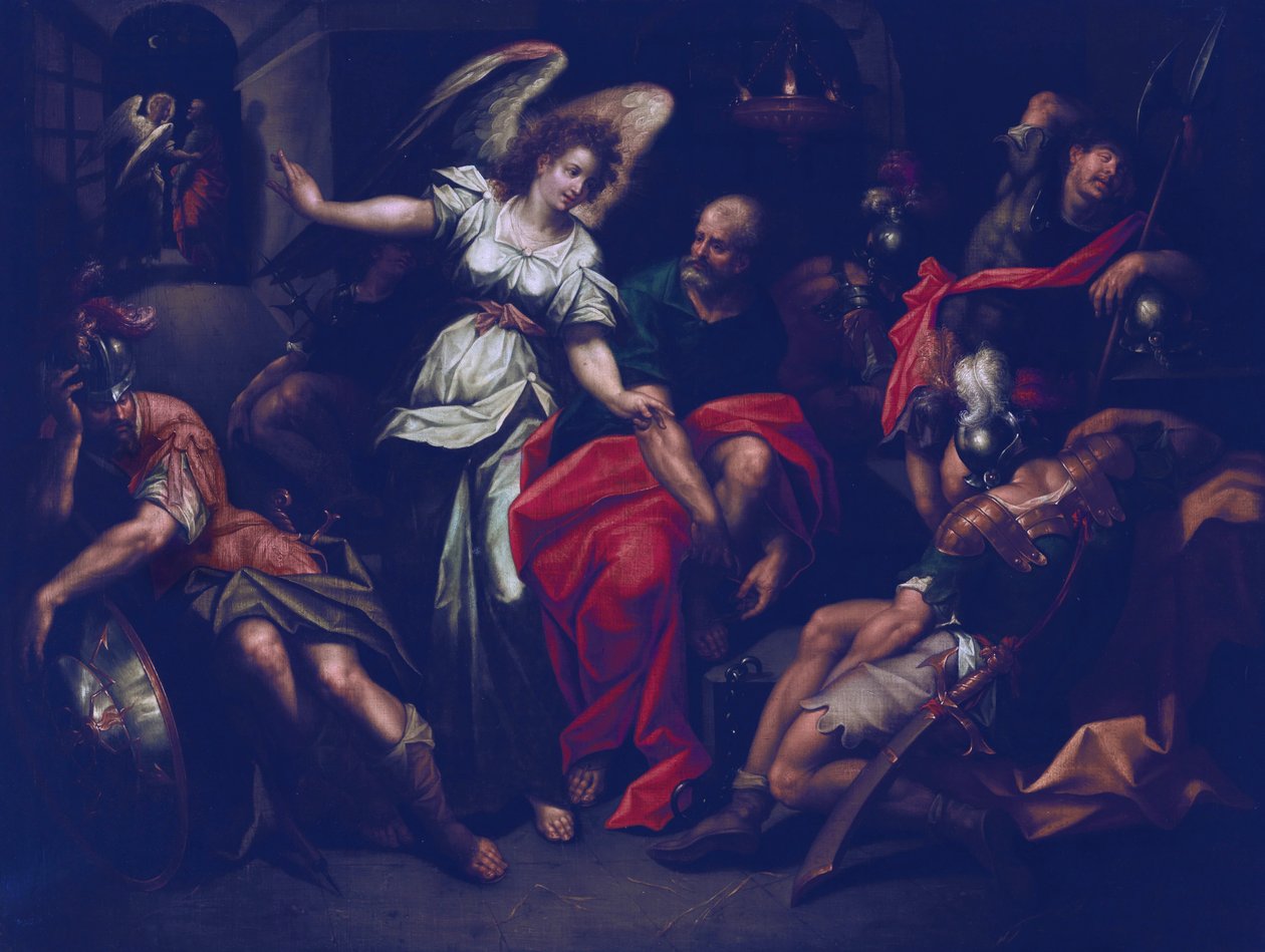 Befrielsen av S:t Peter av Jacob de Backer