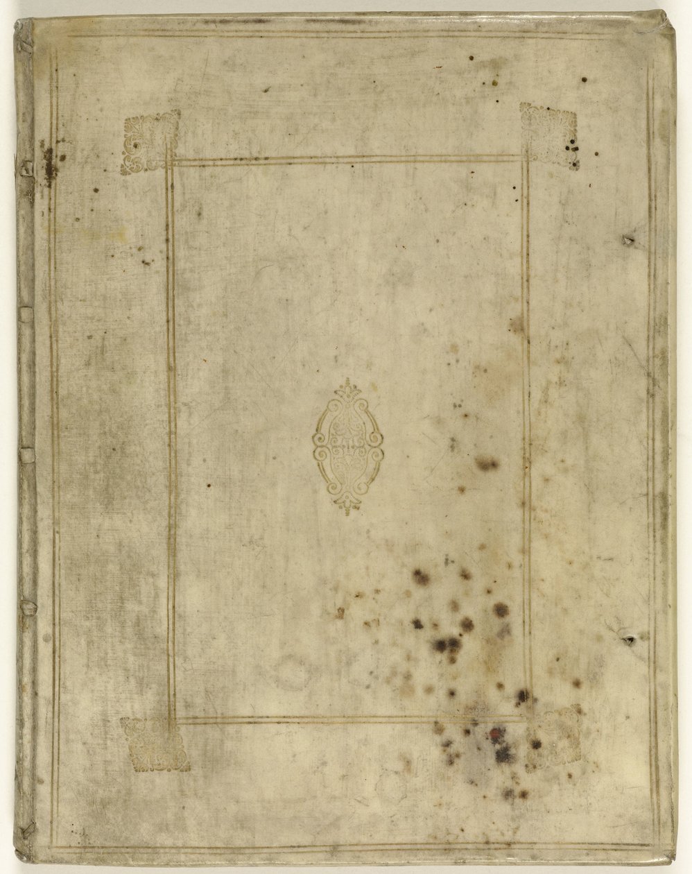 Album med en serie handfärgade tryck om Kristi lidande Passion of Christ (serietitel) av Jacob de Gheyn (II)