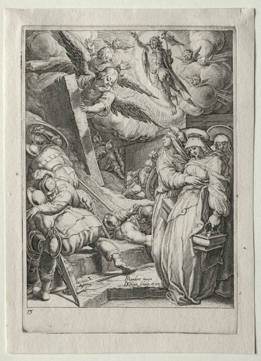 Passion Set:  Uppståndelsen av Jacob de Gheyn II