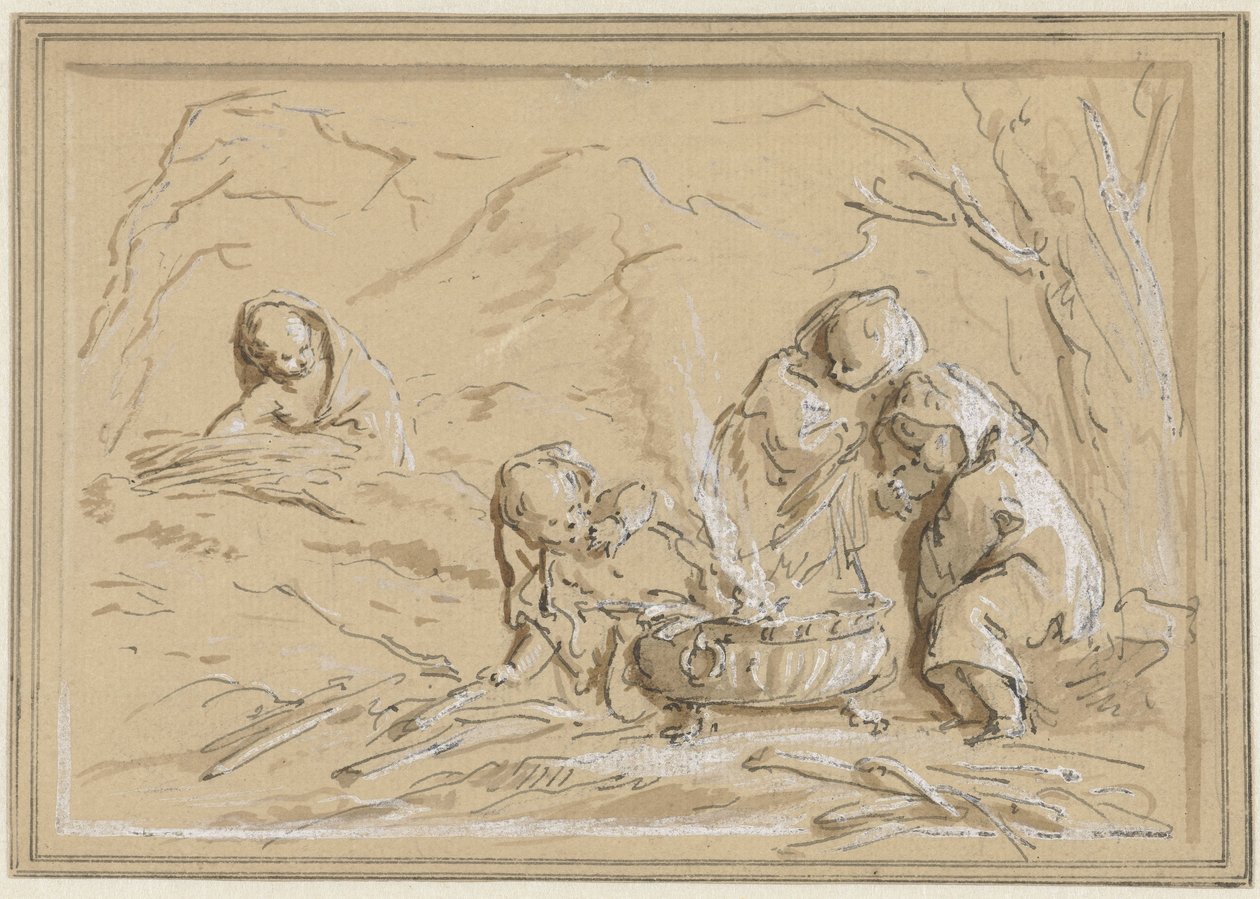 Vinter The Four Seasons (serietitel) av Jacob de Wit