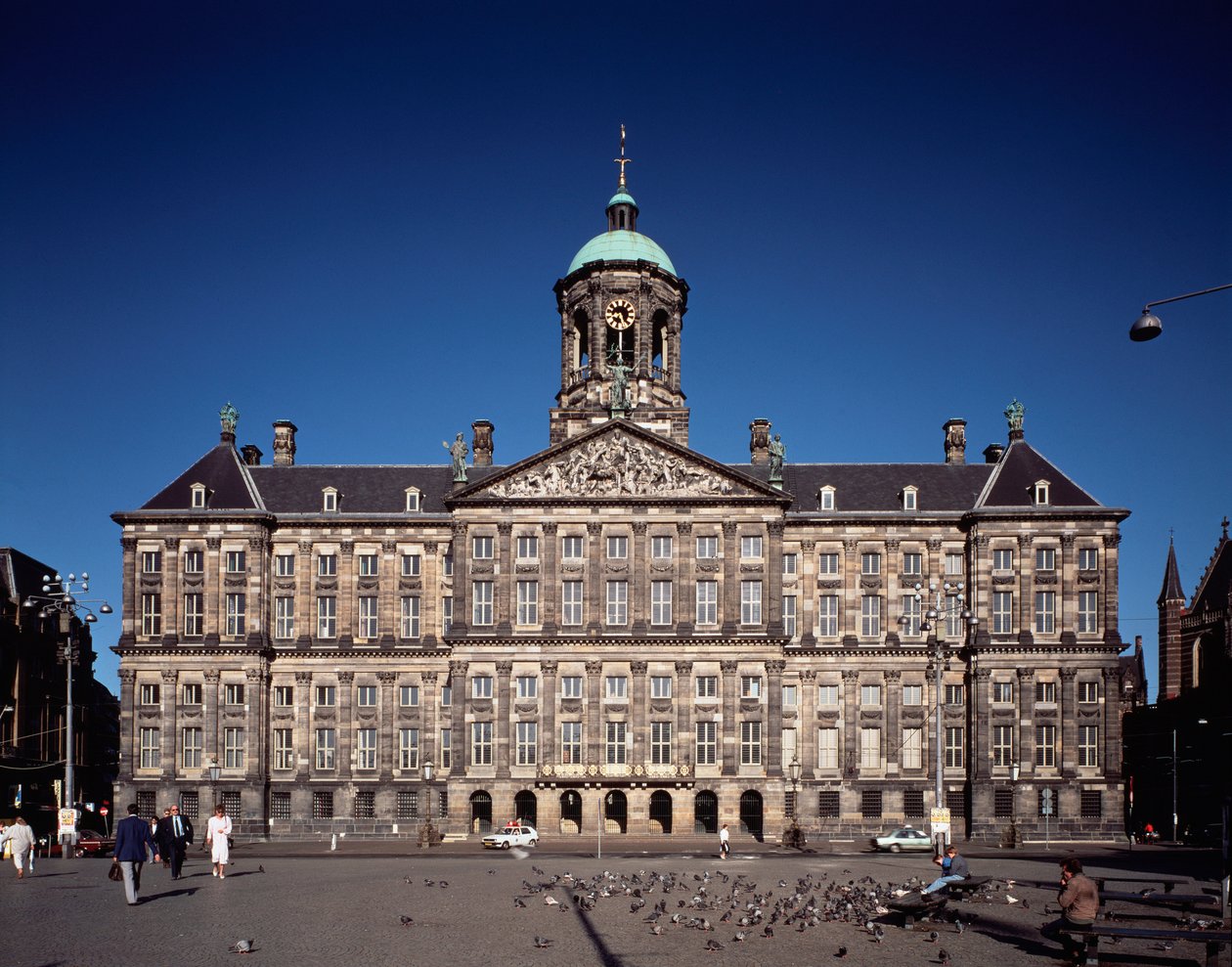 Utsikt över det kungliga slottet av Jacob van Campen