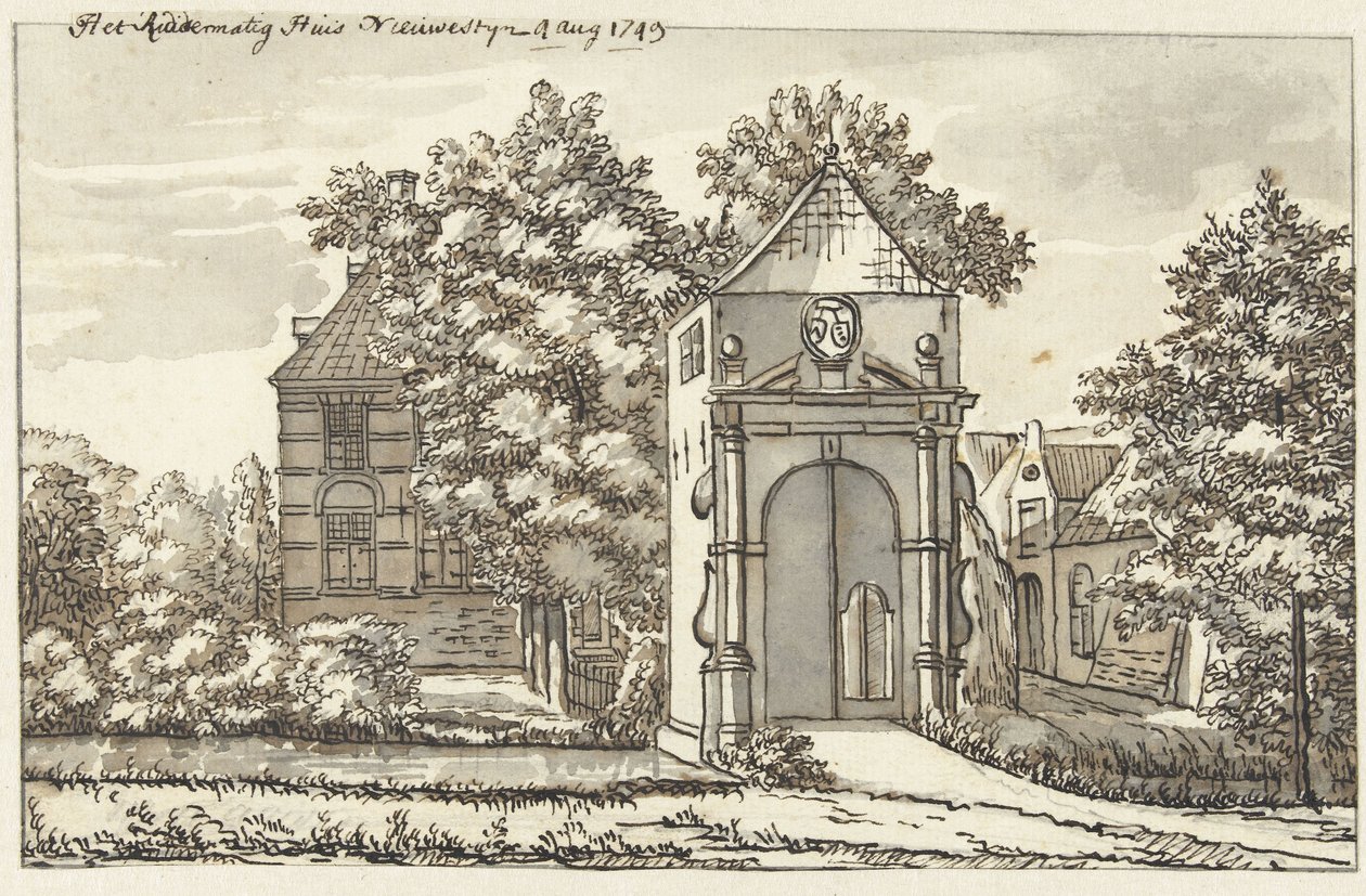 The Knightly House Nieuwestijn (titel på objekt) av Jacob van Liender