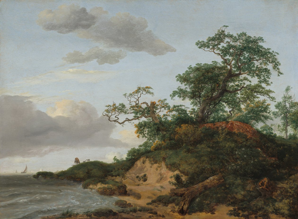 Sanddyner vid havet av Jacob van Ruisdael