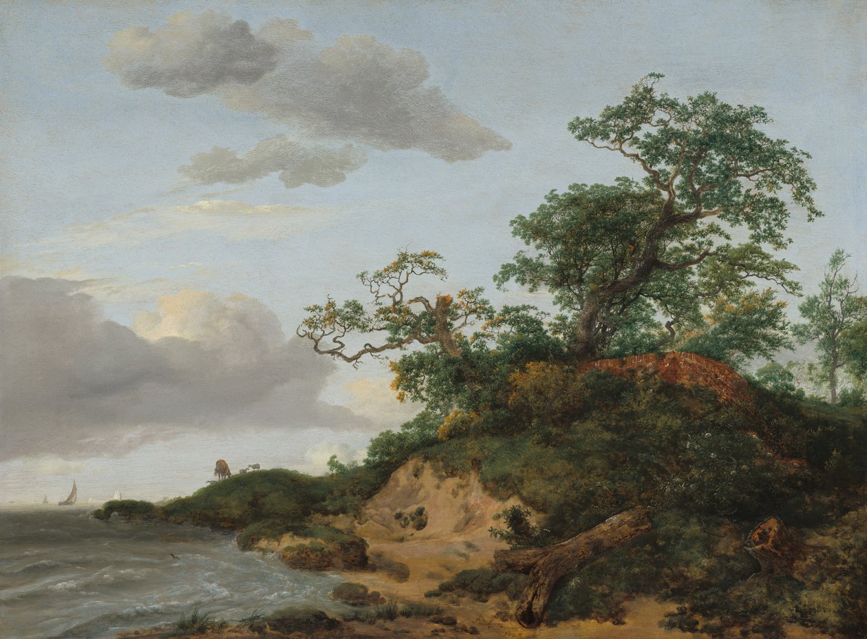 Sanddyner vid havet, 1648. av Jacob van Ruisdael