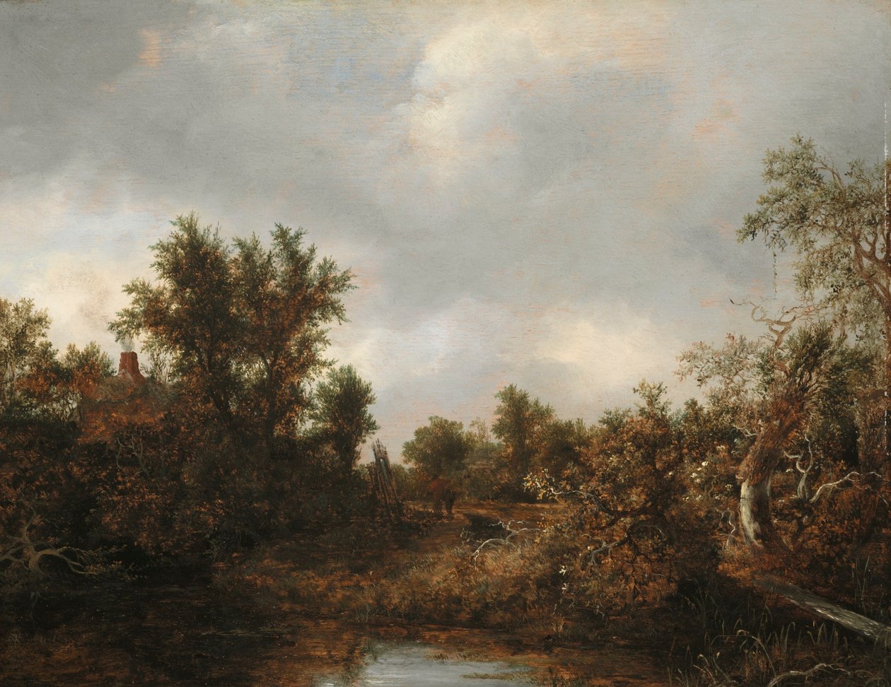 Landskap av Jacob van Ruisdael
