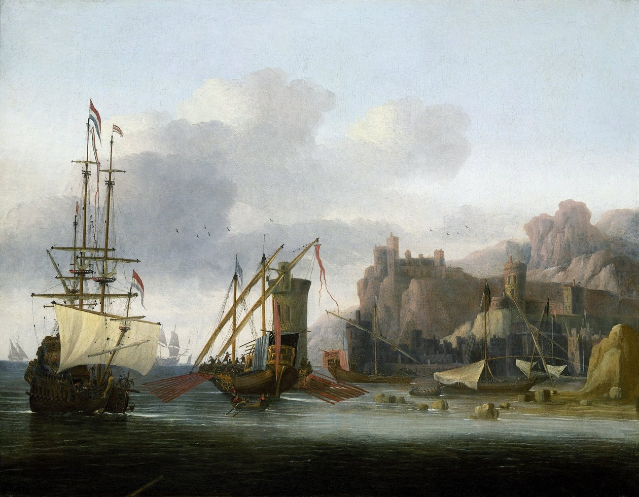 Navigation i Bosporen av Jacob van der Croos
