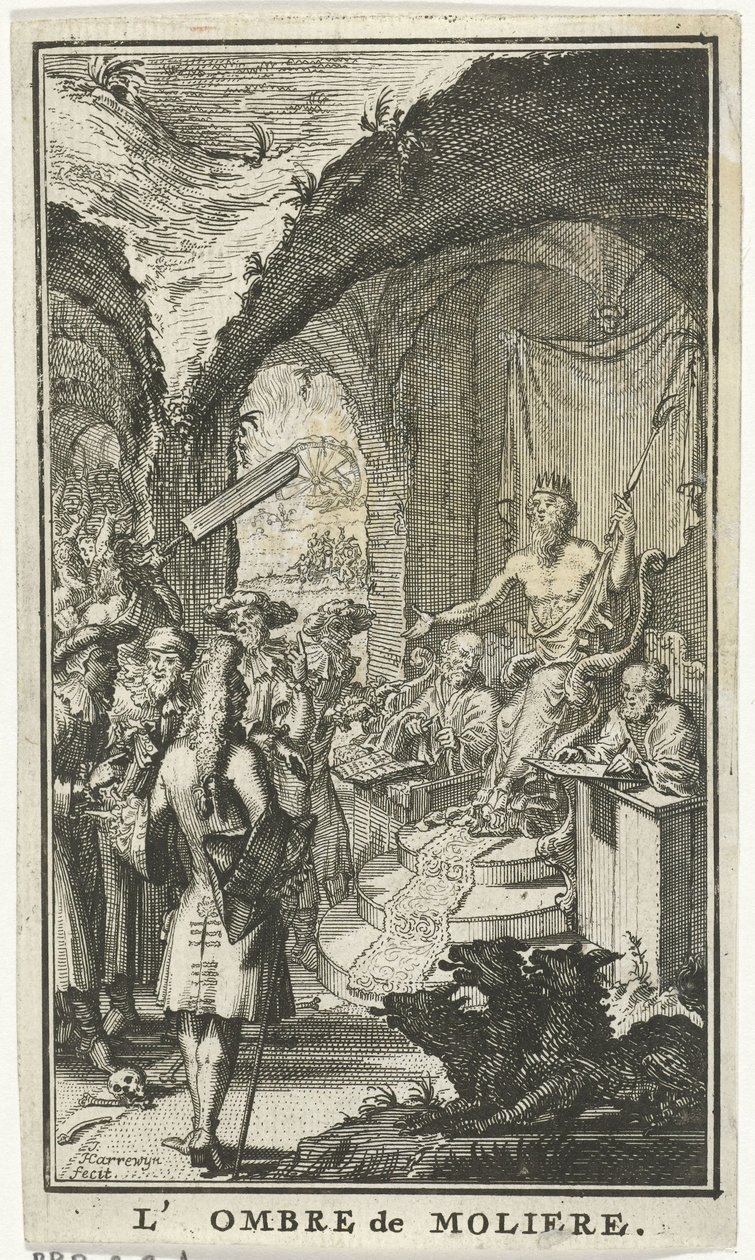Molière inför domarna i Pluto L