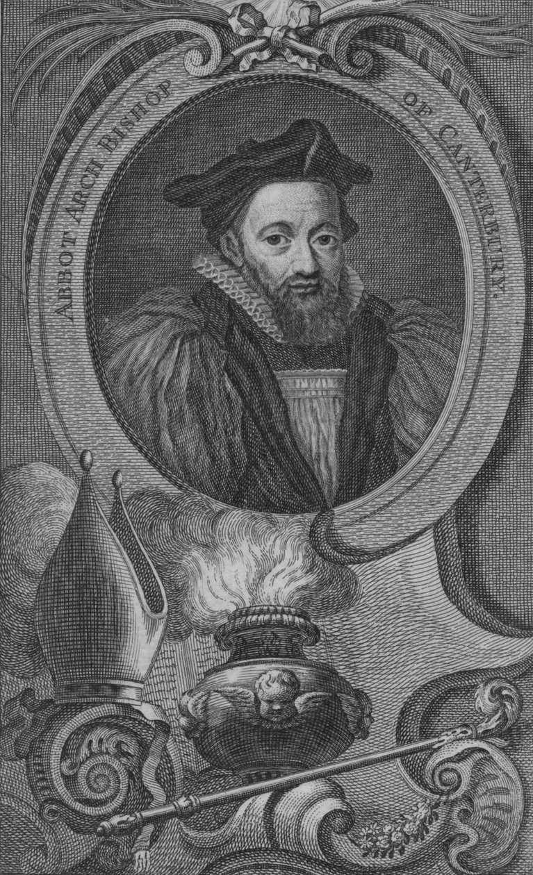 Abbot ärkebiskop av Canterbury, 1743-52 av Jacobus Houbraken