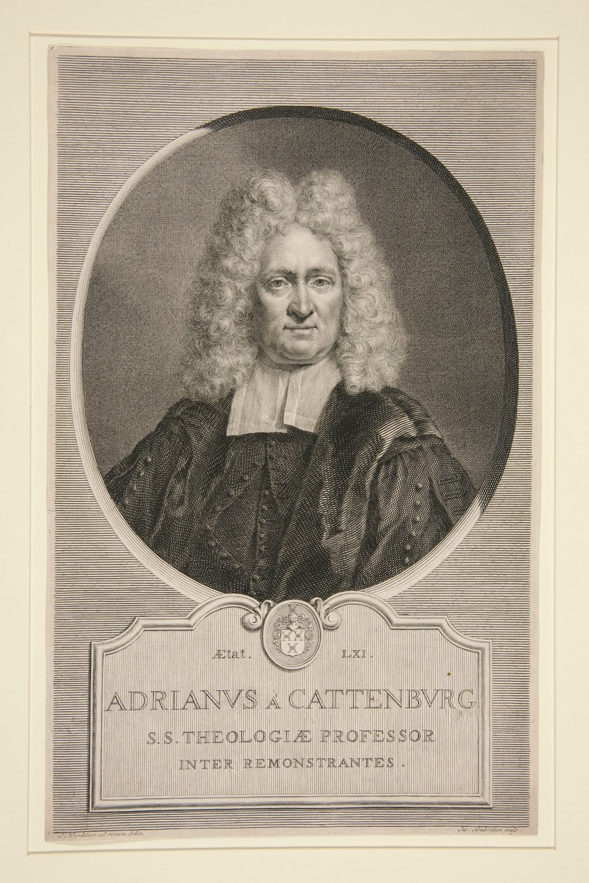 Adrianus till Cattenburg av Jacobus Houbraken