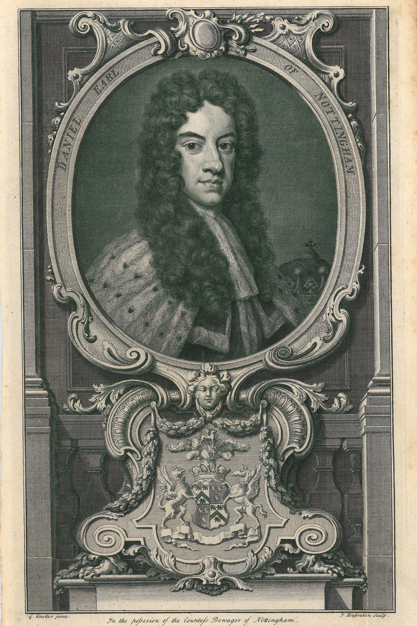 Earl av Nottingham av Jacobus Houbraken