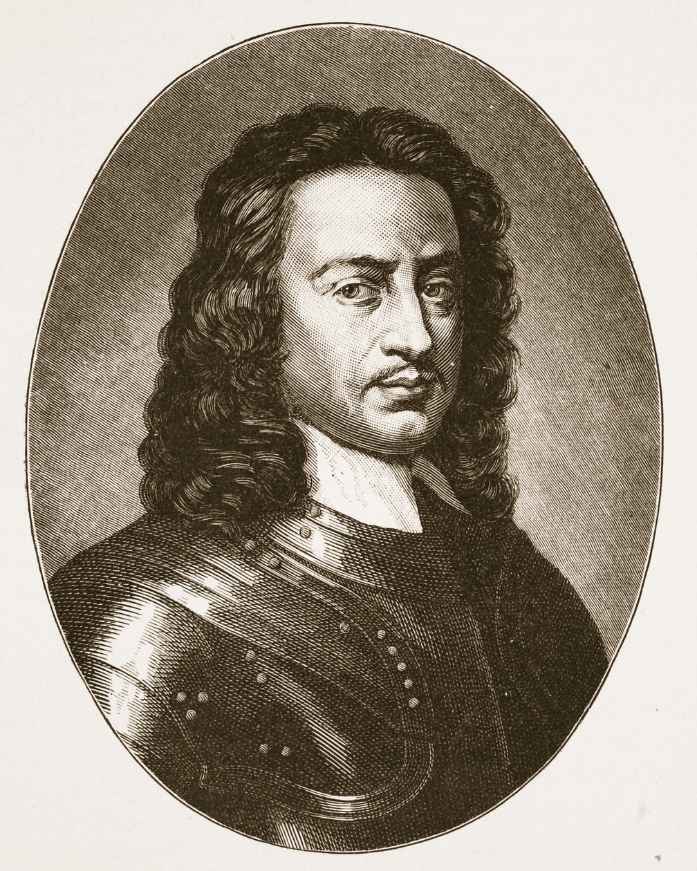 John Hampden, illustration från 