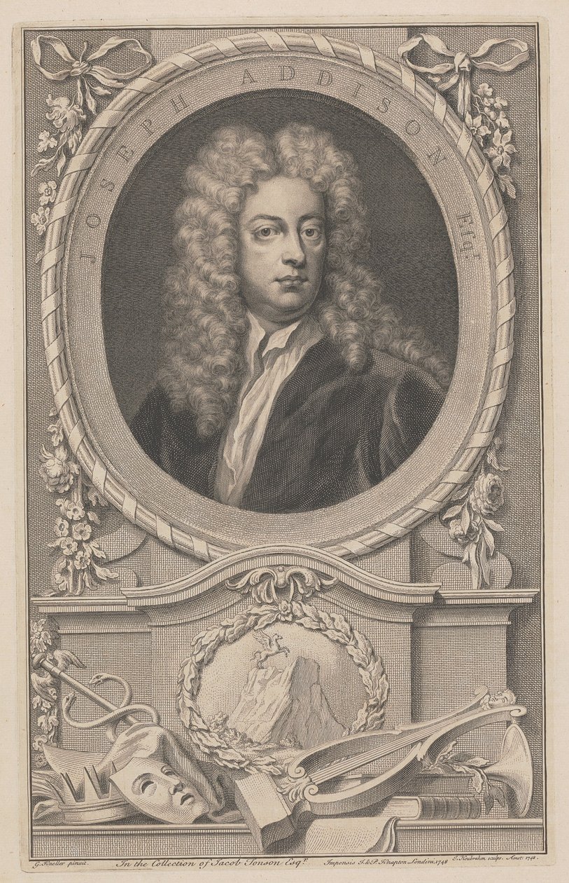 Joseph Addison, esquire av Jacobus Houbraken