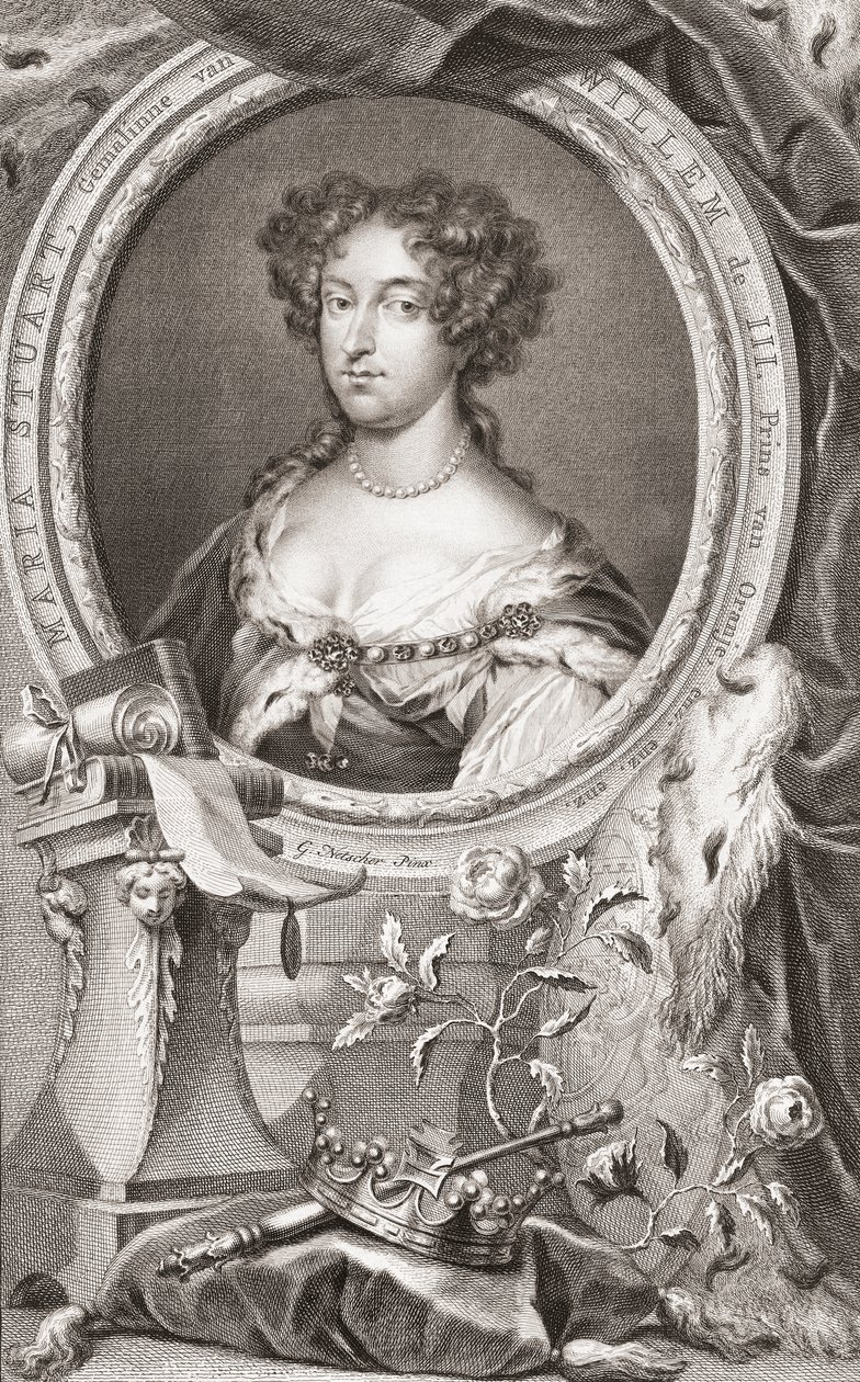 Maria II av Jacobus Houbraken