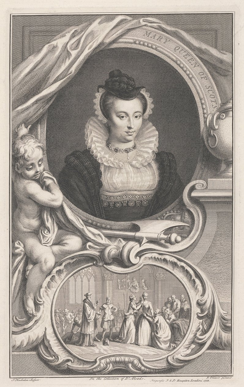Maria Stuart, Skottlands drottning av Jacobus Houbraken