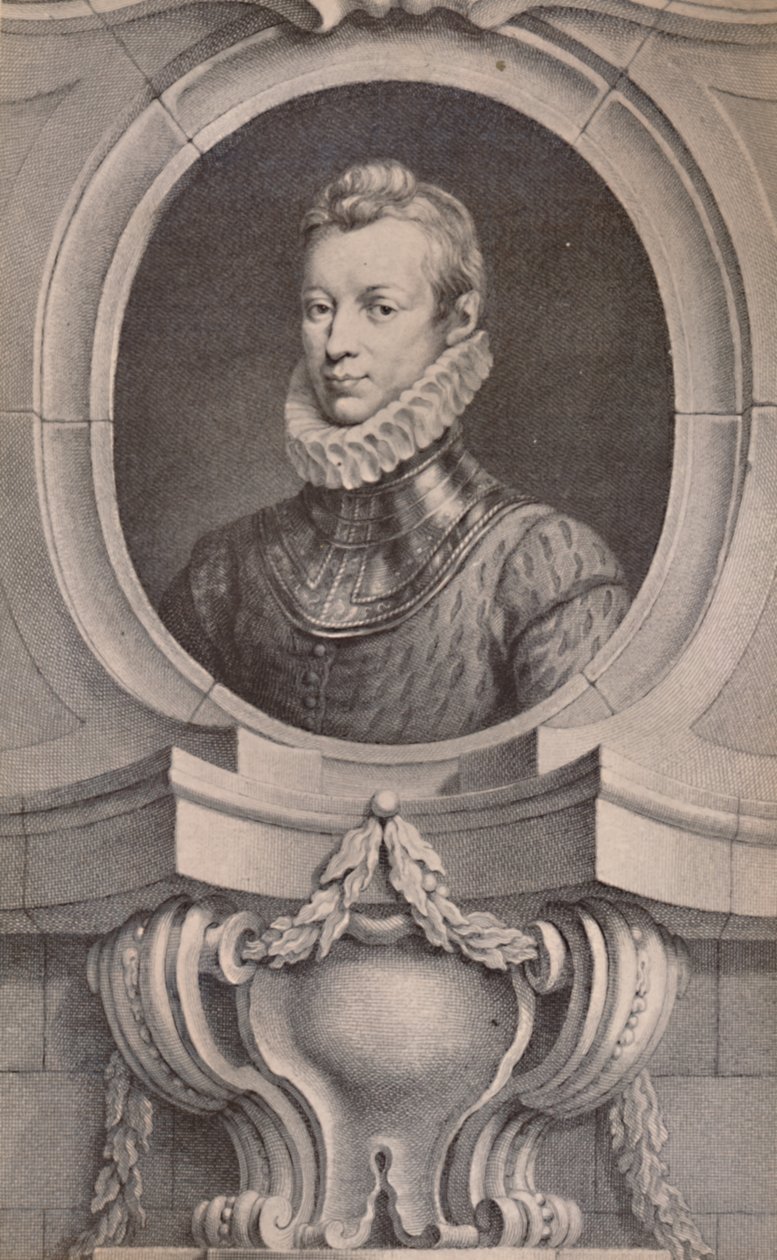 Sir Philip Sidney, engelsk soldat, statsman och poet, c1744 1894 av Jacobus Houbraken