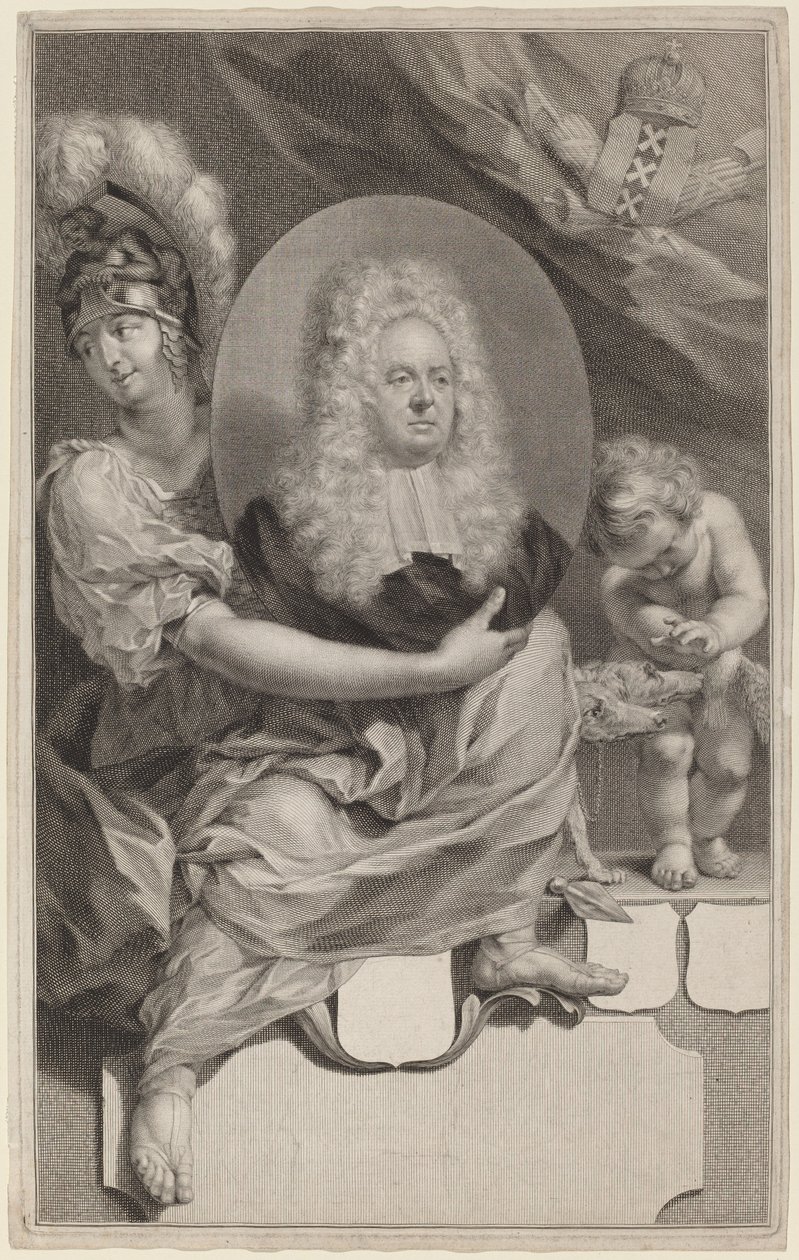 Jan sex av Jacobus Houbraken, after Jan Wandelaar