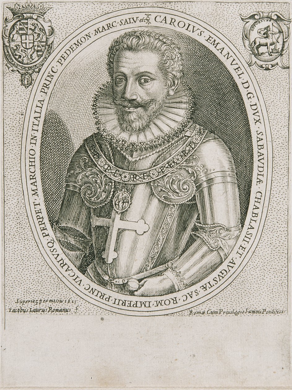 Carl Emmanuel I av Savojen av Jacobus Laurus