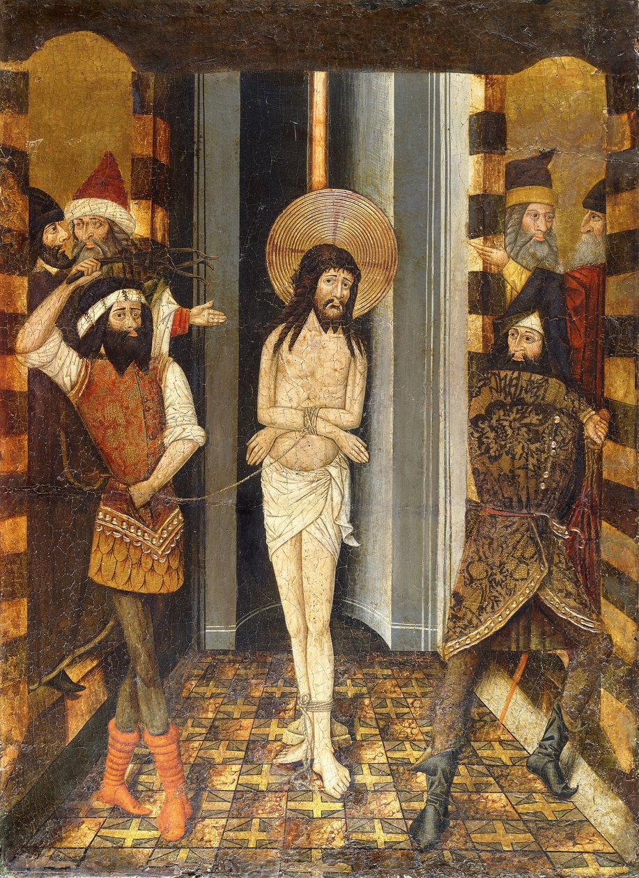Kristi flagellation av Jacomart Baco