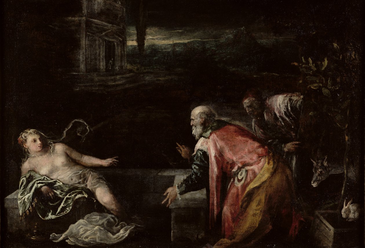 Susana ma le Au Toeaina, 1585 swed av Jacopo Bassano
