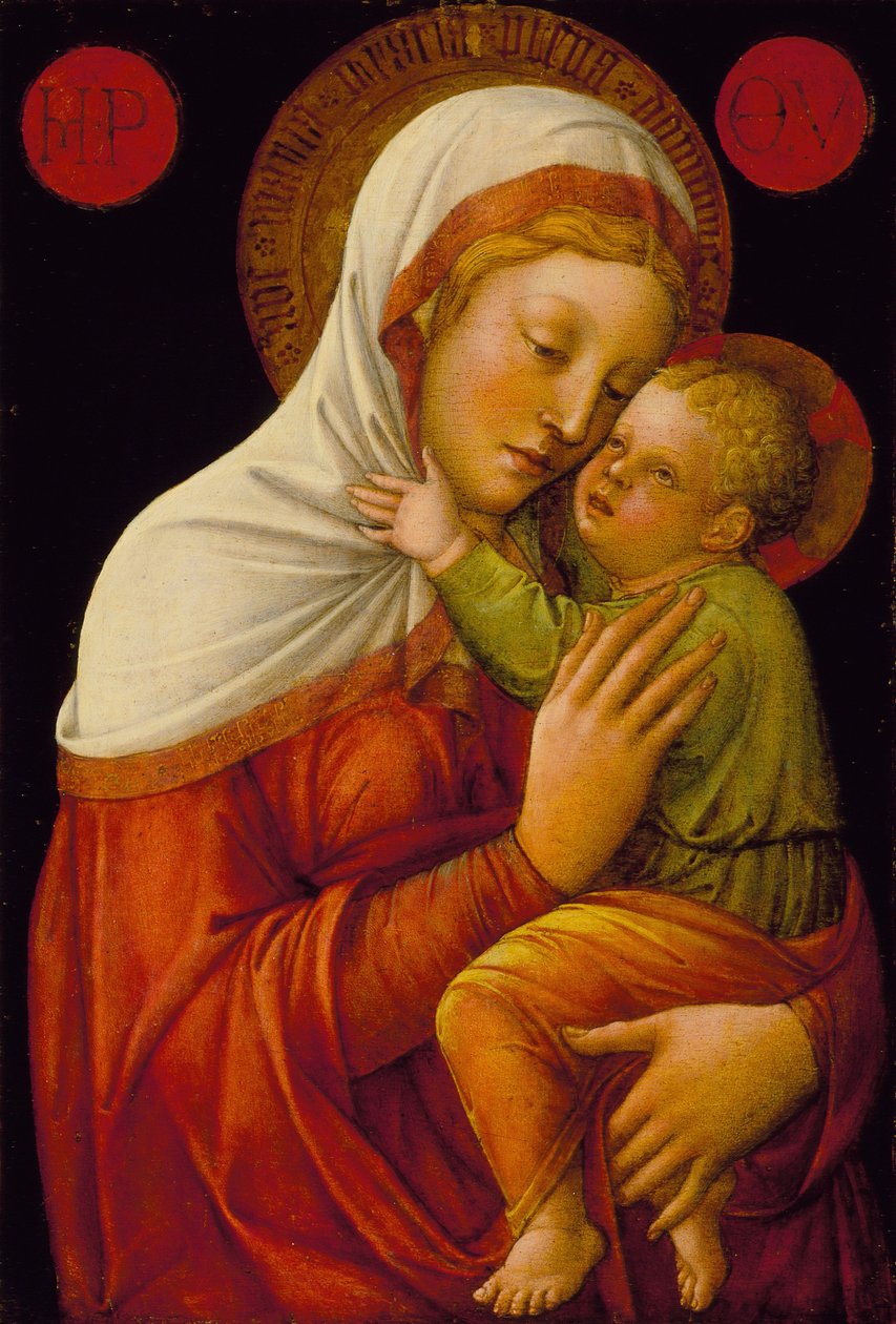 Madonna och barn, ca 1465 av Jacopo Bellini