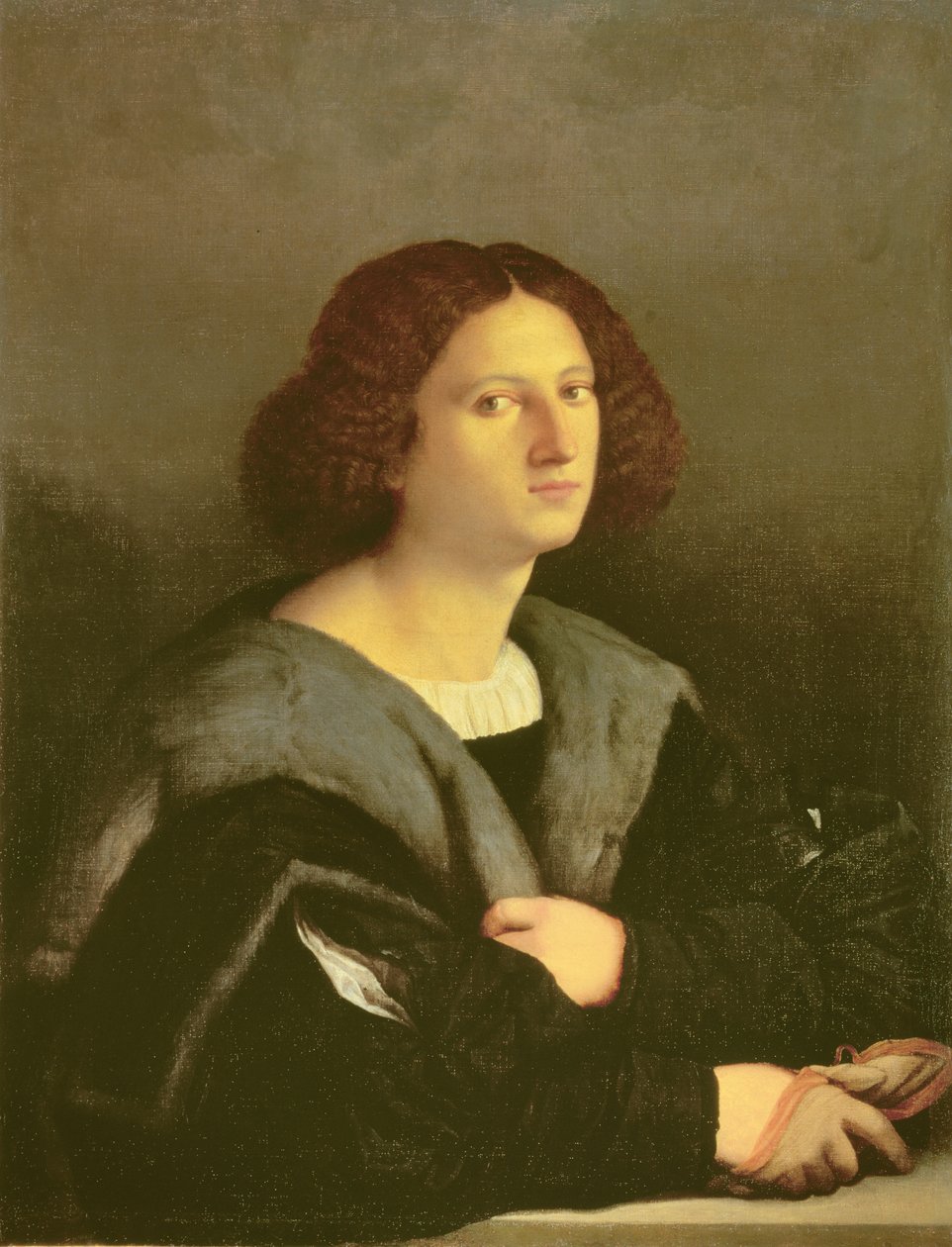 Porträtt av en man av Jacopo Palma