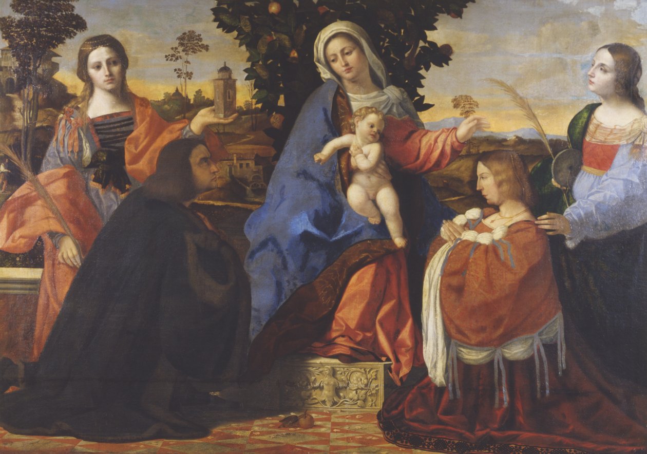 Heligt samtal av Jacopo Palma