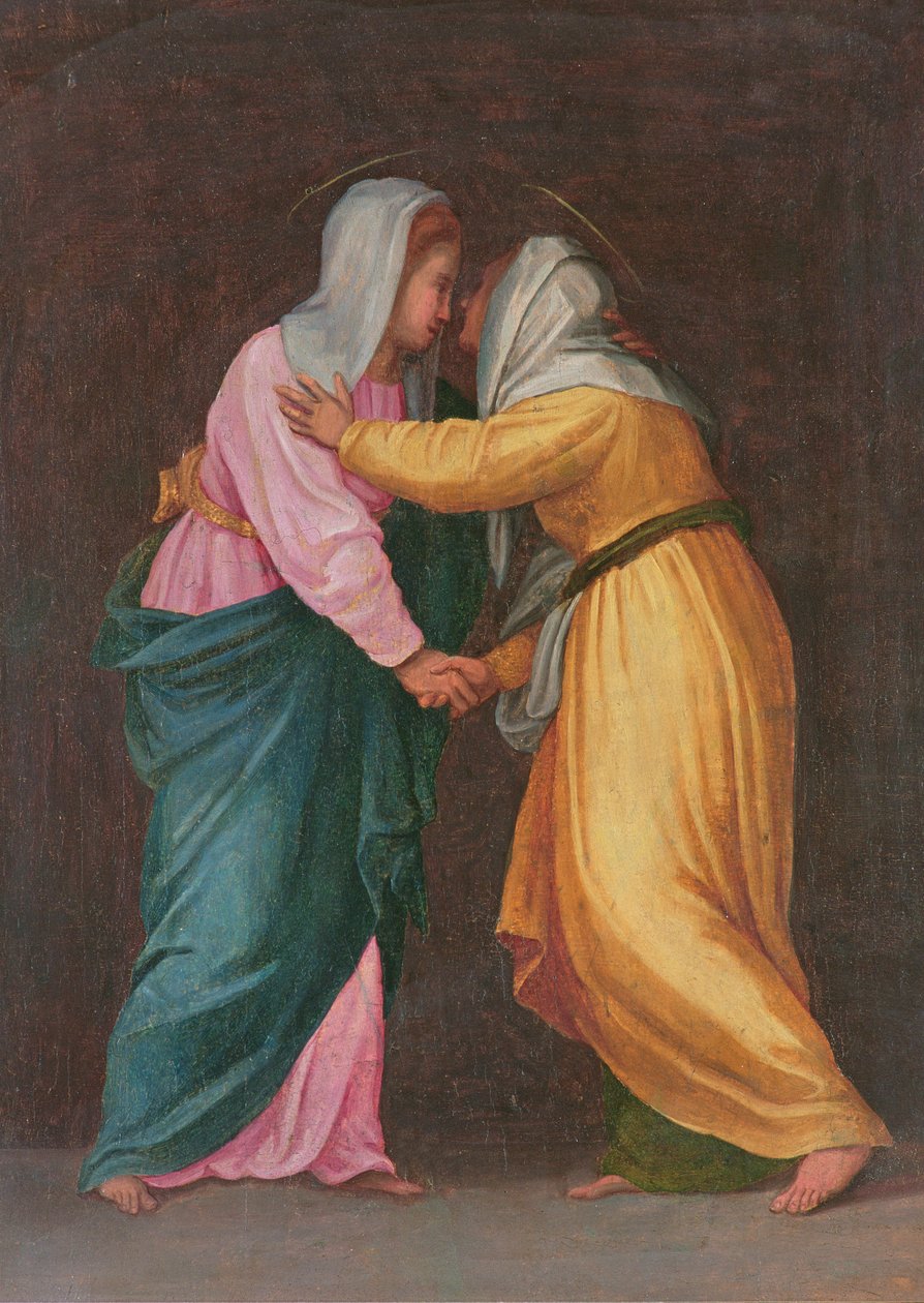 Visitationen, myntvagnen av Jacopo Pontormo