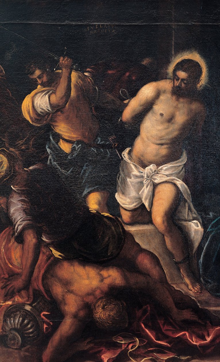Crowning with thorns av Jacopo Robusti Tintoretto